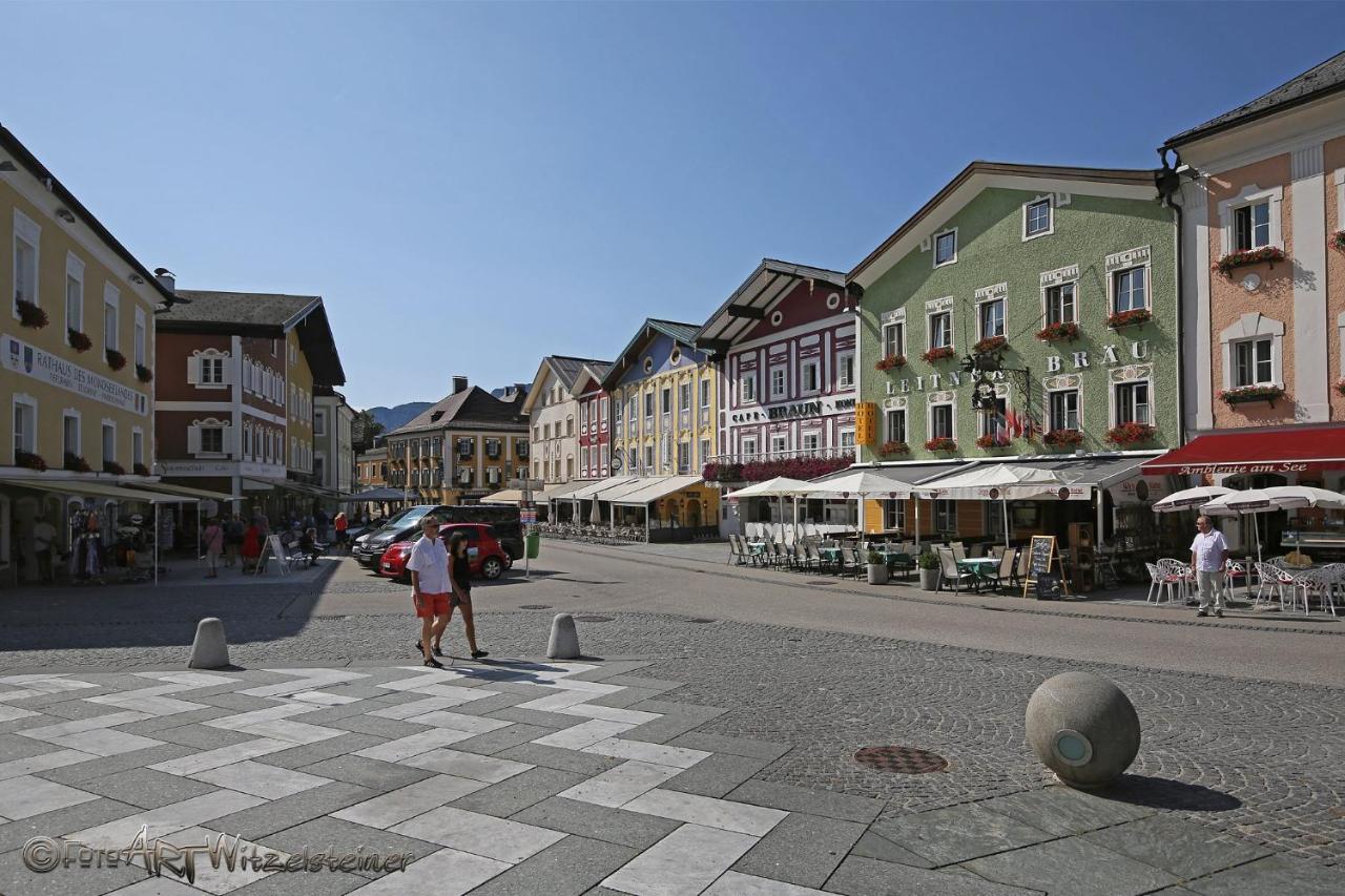Pension Goeschlberger Мондзее Экстерьер фото